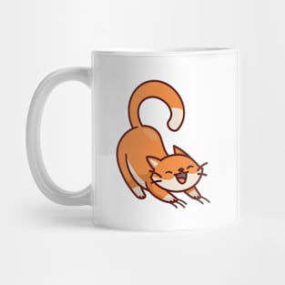 Cat Scratching Mug